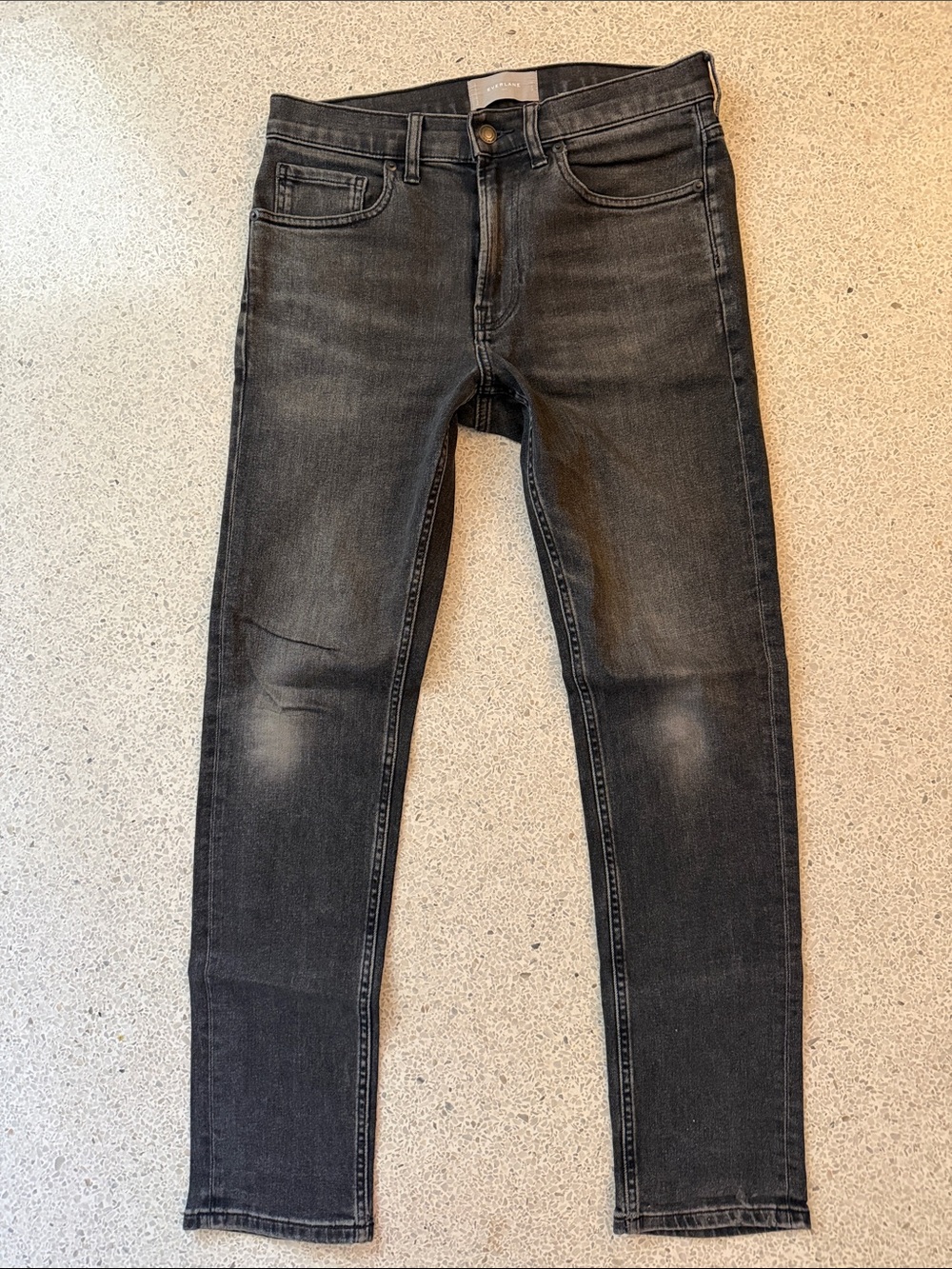 Everlane Slim Men's Jeans in Washed Black